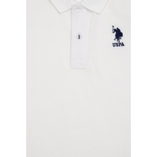 U.S. Polo Assn. Erkek Çocuk Beyaz Basic T-Shirt 50249283-VR013