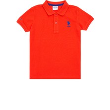 U.S. Polo Assn. Erkek Çocuk Kırmızı Basic T-Shirt 50249283-VR213