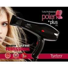 Polenplus Turbo 4200 Prof. Fön Makinesi Saç Kurutma Makinesi