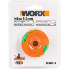 Worx WA0014 2.0mm x 6metre Duble Helix Spiral Burgulu Yedek Misina