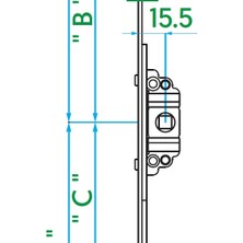 Pen Burada Pvc Pimapen Pencere  Sürgülü - Sürme Ispanyolet - 180 cm