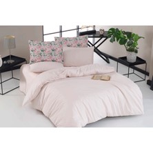 Charlotte Düz Boya Çift Kişilik Nevresim Takımı Paradise *  Düz Nevresim Seti (4 Yastık Kılıfı)