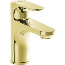 Artema Root Round A4270523 Lavabo Bataryası, Altın
