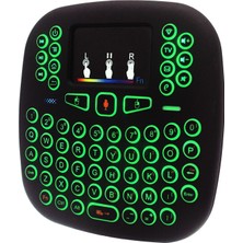 Rs Kablosuz Işıklı Mini Klavye + Touch Pad