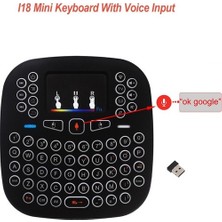 Rs Kablosuz Işıklı Mini Klavye + Touch Pad