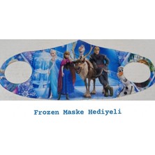 Parti Kırtasiye Frozen Elsa Kostüm Ön Kısa Arka Uzun Model