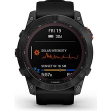 Garmin Fenix 7x Solar - Siyah Akıllı Multisport Saat