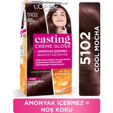 L'Oréal Paris Casting Crème Gloss Saç Boyası - 5102 Cool Mocha