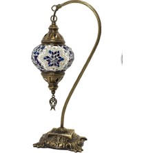 Dez Home Dezhome Mozaik Lamba Deve Boynu Bohem Abajur Otantik
