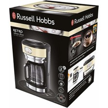 Russell Hobbs 21702-56 Retro Krem Kahve Makinesi