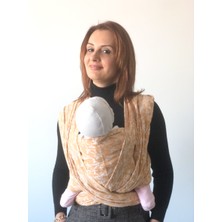 Zubu Dokuma Wrap Sling- Bahar Dalı Hardal