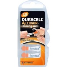Duracell Activair 13 Numara Kulaklık Pili 60'lı & 10 Paket -Toplam 60 Adet Pil