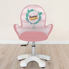 Popcorn Kids Flamingo Kollu Çalışma Sandalyesi (8-14 Yaş)