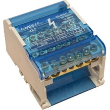 GWEST 4x7 Dağıtım Ünitesi 4 Kutuplu (Dağıtıcı Ünite)  Gw-4x7