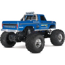 Traxxas Bigfoot No.1 2WD Rtr 1/10 Monster Truck Tq Elektrikli Rc Model Araba Mavi (Batarya ve Şarj Aleti Dahil)