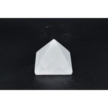 Murty99 Hakiki Doğal Selenit Taşı Piramit 120 gr