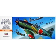 Hasegawa 1/72 Mitsubishi J2M3 Raiden Jack Japanese Navy Interceptor Plastic Model