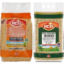 Reis Yeşil Mercimek ve Pilavlık Bulgur 5 kg