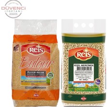 Reis Yeşil Mercimek ve Pilavlık Bulgur 5 kg