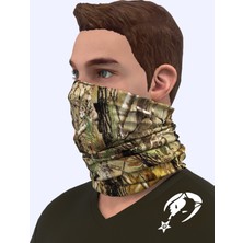 E-Taktik Extreme Avcı Kamuflaj Desenli Boyunluk Bandana Saç Bandı Balaclava Yüz Maskesi
