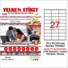 Yelken 70X32,125 mm