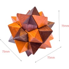 SLD 3D Ahşap Bulmaca Oyuncak Zeka Oyunu Çocuk Hediye Için Zeka Yenilik Gag Oyuncaklar | Bloklar(Yurt Dışından)