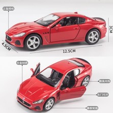 SLD 1:36 Simulation For Bentley Maserati Alloy Sports Car Model With Pull Back Light Diecast Car Model Kids Toy|wind Up Toys