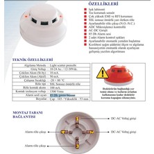 Electrosec SD-3239 Optik Duman Dedektörü