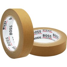 Boss Tape Kahverengi Maskeleme Boya Bandı Kağıt Bant