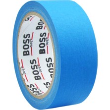 Boss Tape Mavi Renkli Maskeleme Boya Bandı Kağıt Bant