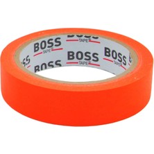 Boss Tape Turuncu Renkli Maskeleme Boya Bandı Kağıt Bant