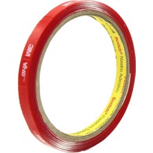 3M Şeffaf Montaj Bandı Araba Motosiklet Aksesuar Yapıştırmaya Uygun 9mmx1,5mt