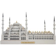 SLD Dıy 3D Sultan Ahmet Camii, Türkiye Craft Kağıt Modeli Mimari Eğitim Oyuncaklar El Yapımı Yetişkin Yapboz Oyunu | Model Yapı Kitleri