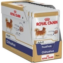 Royal Canin Chihuahua Adult Pouch Yetişkin Köpekler Için Konserve 85 GRX12 Adet