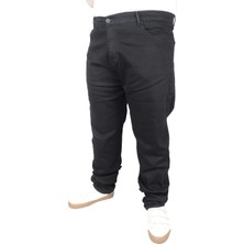 ModeXL Büyük Beden Erkek Pantolon Kot Black 21920 Siyah