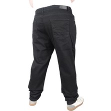 ModeXL Büyük Beden Erkek Pantolon Kot Black 21920 Siyah