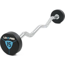 Livepro LP8011 15 kg Poliüretan Z Barbell