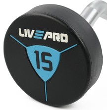 Livepro LP8011 15 kg Poliüretan Z Barbell