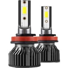 S6 Serisi 8000 Lümen Led Xenon Far Ampulü H4 / H7 / H11 / H1 / H27 / 9005 / 9006
