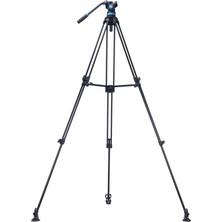 Sirui SH25 Akışkan Kafalı Profesyonel Video Tripod Kiti Siyah