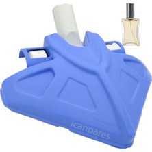 Icanpares Fantom Uyumlu P 1200 Elektrikli Süpürge Pratik Üçgen Emici Yer Başlığı - Mavi