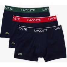 Lacoste Erkek 3'lü Boxer 5H3401-HY0