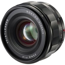 Voigtlander Nokton Classic 35MM F/1.4 Lens Sony E