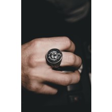 Bysilverstone Isa ve Haç Modern Gümüş Yüzük