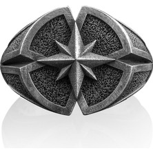 Bysilverstone Mısırlı Firavun Gümüş Yüzük