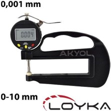 Loyka 5331-10 Geniş Ağızlı Kalınlık Komparatörü 0.001MM - 120 mm
