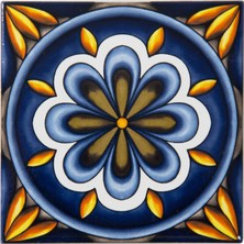 Can Seramik 10*10 cm Cç-62 Kütahya Çini Karo ( 5'li 1 Paket )