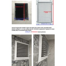 Panjur Fan 30X40 Alüminyum Hareketli Yüzeysel Parlak Krom (Gümüş) Banyo Wc Menfezi