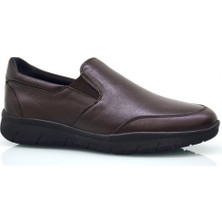 King Paolo R9219 Battal Shoeflex Komfort - Kahverengi K Kh - Erkek Ayakkabı,deri Ayakkabı