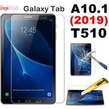 Ceponya Galaxy Tab A 10.1 (2019) T510 Temperli Cam Ekran Koruyucu